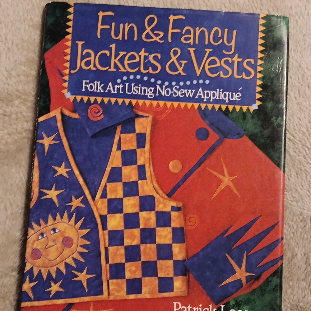Fun & Fancy Jackets & Vest's no-sew applique book